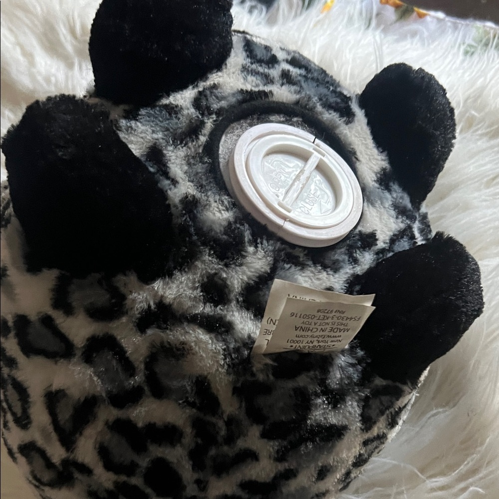 Leopard Print Plush Pig Toy piggy bank